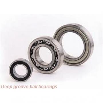 80 mm x 170 mm x 39 mm  skf 6316 M Deep groove ball bearings