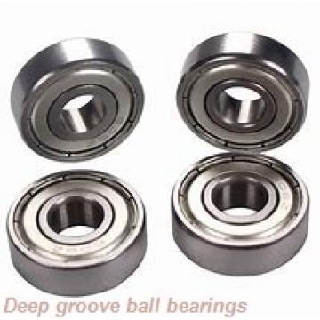 3,175 mm x 6,35 mm x 2,38 mm  skf D/W R144 Deep groove ball bearings