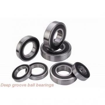 30 mm x 62 mm x 16 mm  skf 206-2ZNR Deep groove ball bearings